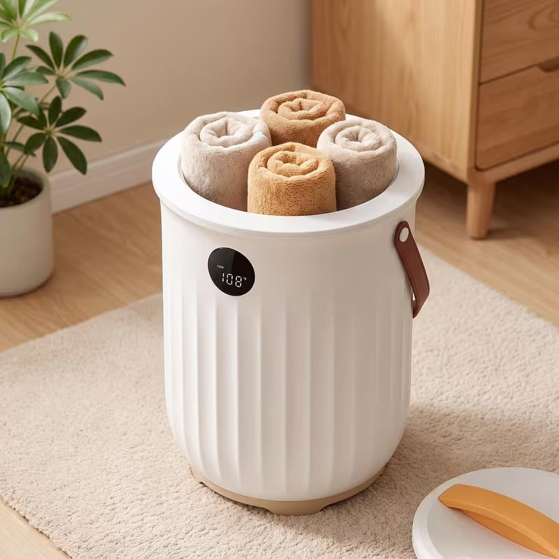 5.28-Gallon Large Towel Warmer Bucket with LED Display and Timer