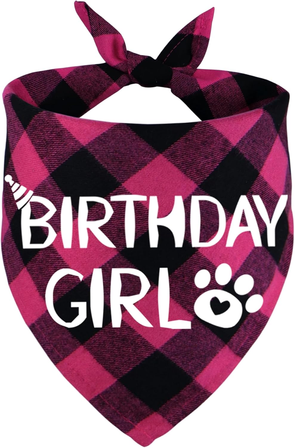 Cotton Birthday Bandana for Dogs