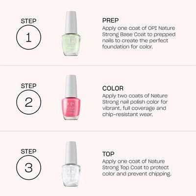 OPI Nature Strong Nail Polish For What It's Earth 0.5 fl oz - Imperfect Container