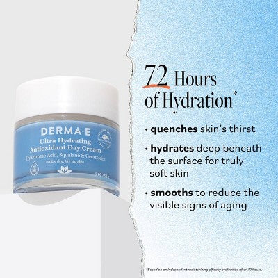 derma e Ultra Hydrating Antioxidant Face Moisturizer 2oz - Missing Box