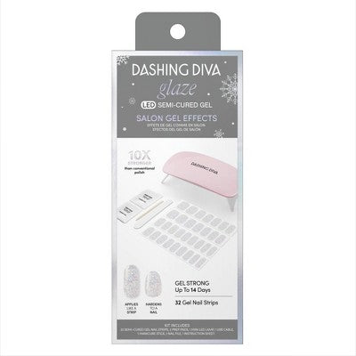 Dashing Diva Glaze Starter Nail Art Gummy Bear + Magic Pick Nail Art  32ct - New