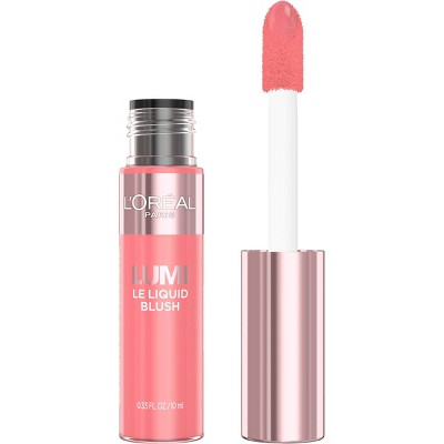 L'Oreal Paris True Match Lumi Le Liquid Blush for Cheeks Dewy Bright Pink 0.33 fl oz - Imperfect Container