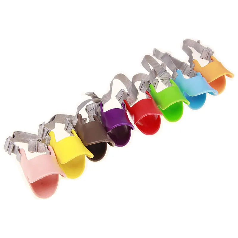 Adjustable Silicone Duck-Bill Dog Muzzle