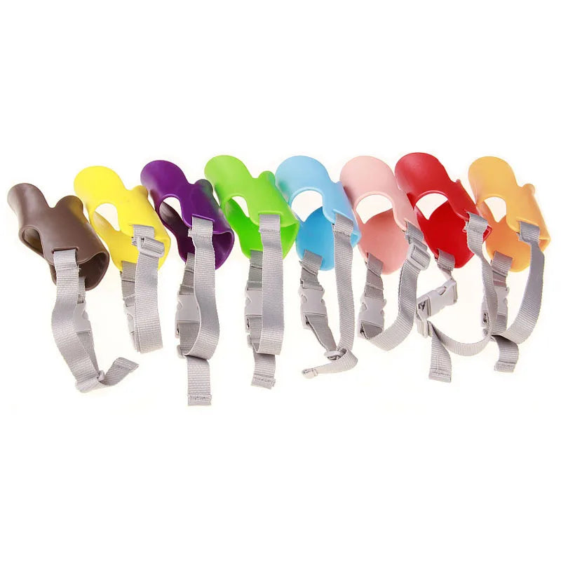 Adjustable Silicone Duck-Bill Dog Muzzle