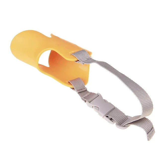 Adjustable Silicone Duck-Bill Dog Muzzle