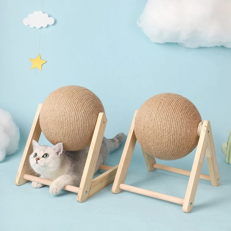Cat Scratching Ball and Paw-Grinding Toy