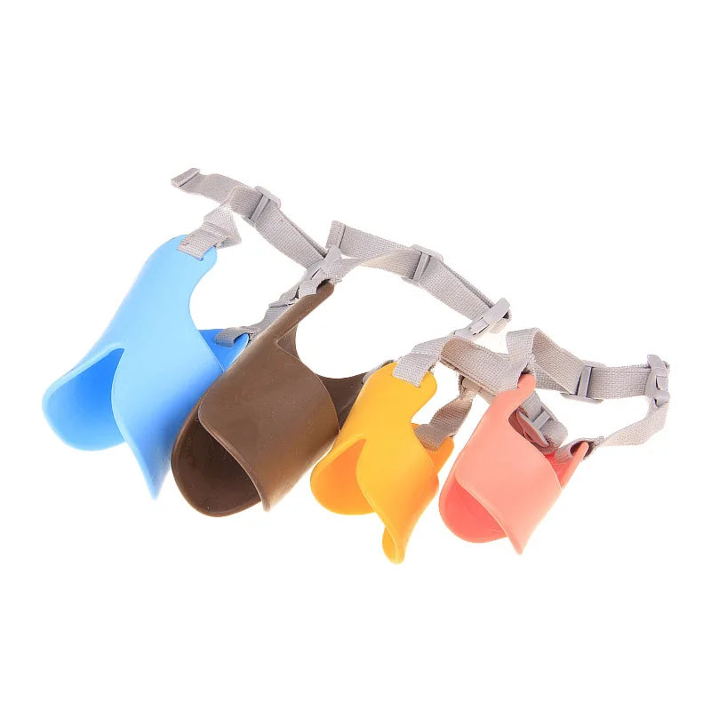 Adjustable Silicone Duck-Bill Dog Muzzle