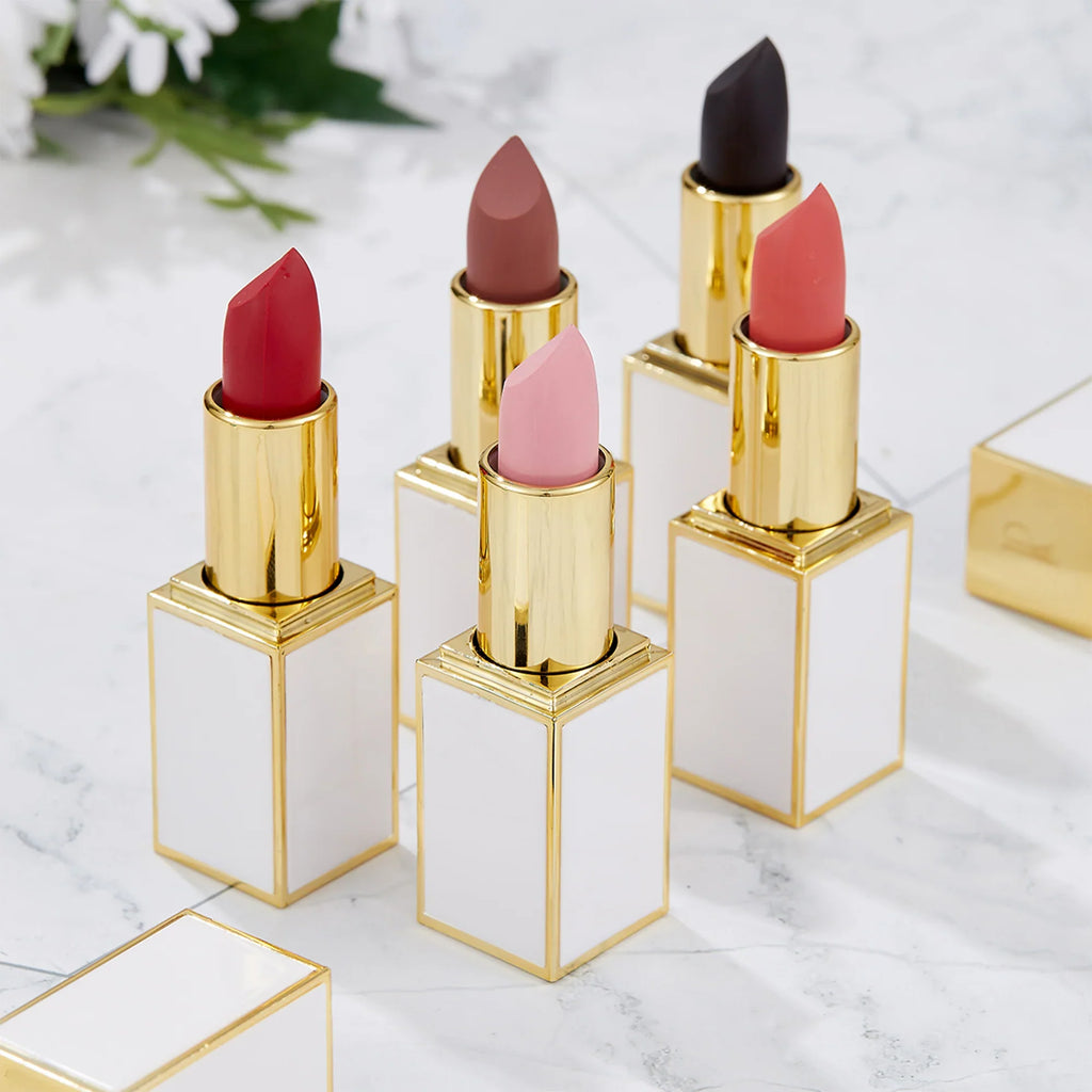 Crisp Currant Prestige Dark Red Matte Lipstick