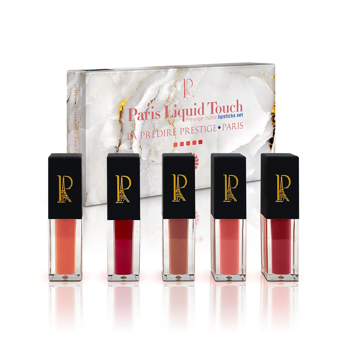 La Prestige Paris Liquid Touch Matte Lipstick Set