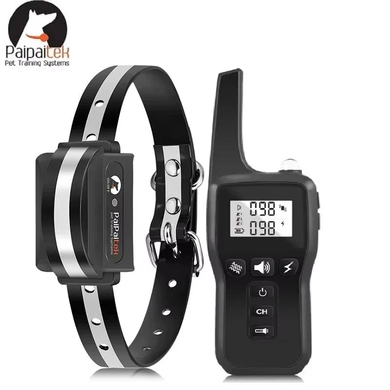 Rechargeable Dog Training Collar with Remote