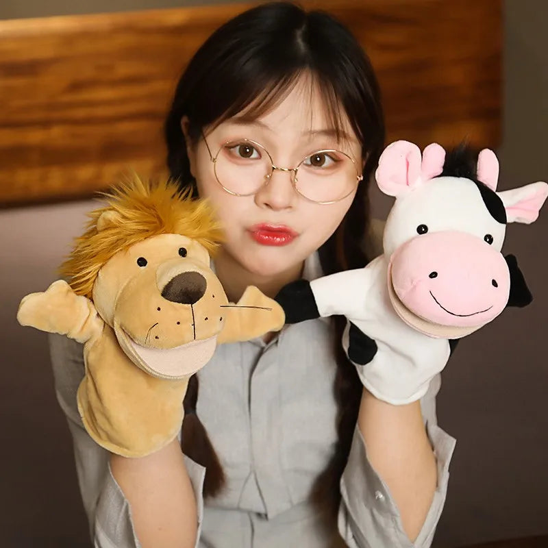 Plush Animal Finger Puppets for Kids