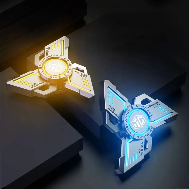 Glow-in-the-Dark Metal Fidget Spinner
