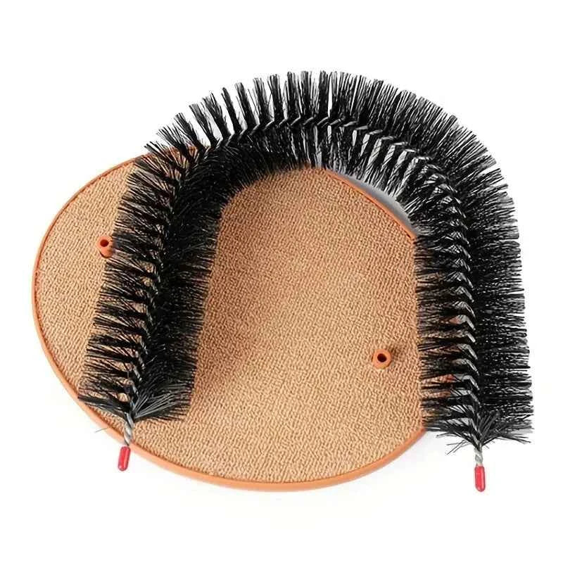 Cat Self-Grooming Arch with Scratching Base