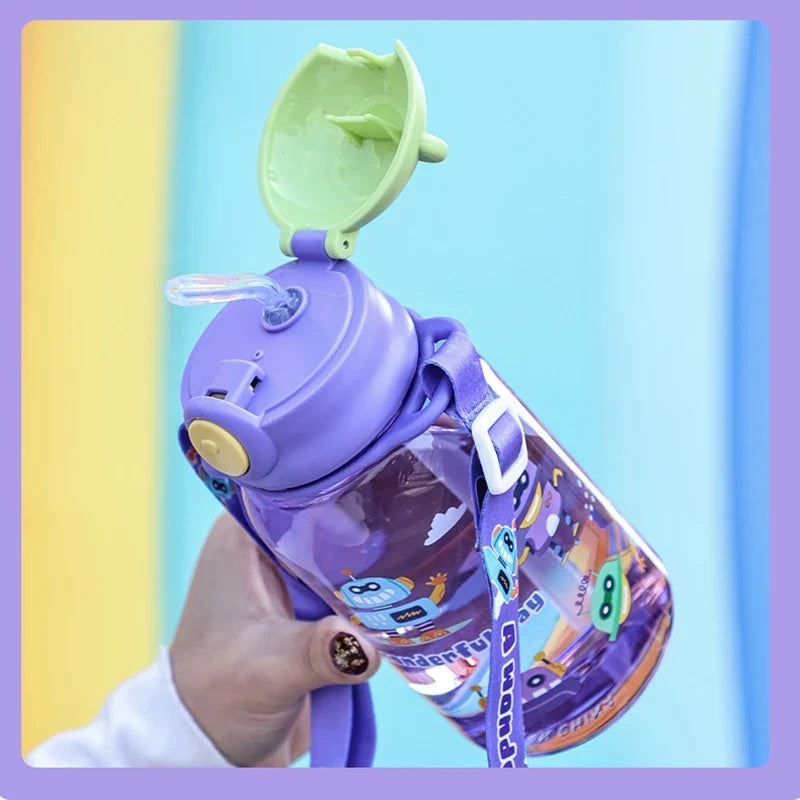 Kids’ Sippy Cup with Straw and Handle