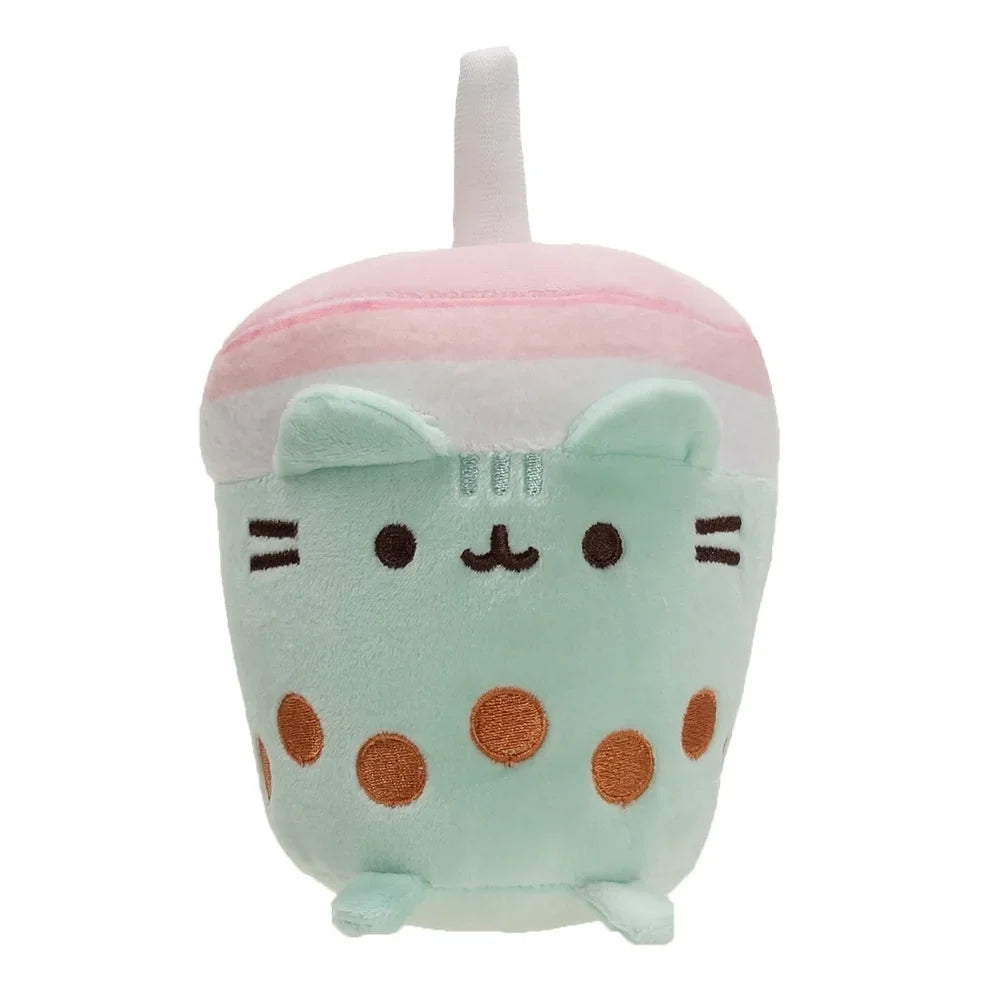 Colorful Cat Plush Toy – 15 cm