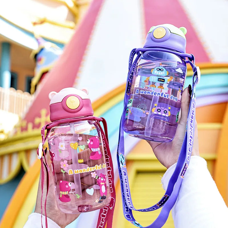Kids’ Sippy Cup with Straw and Handle