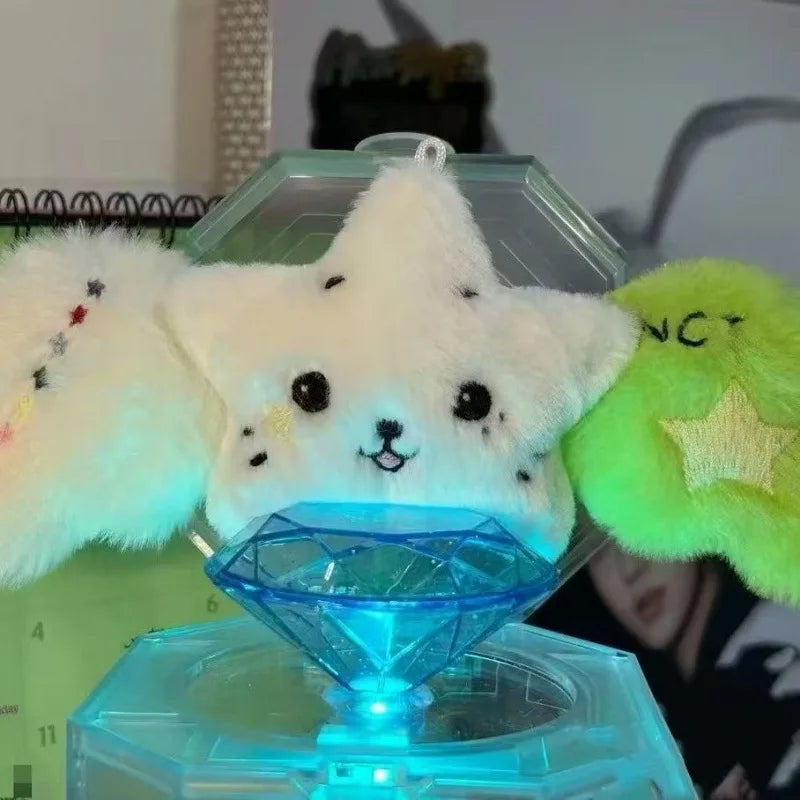 Plush Star Pendant Keychain