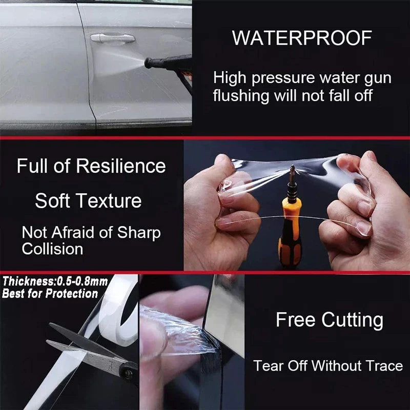 Anti-Scratch Car Door Sill Protection Stickers