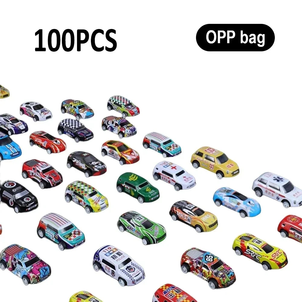Die-Cast Mini Car Set – 100 Pieces
