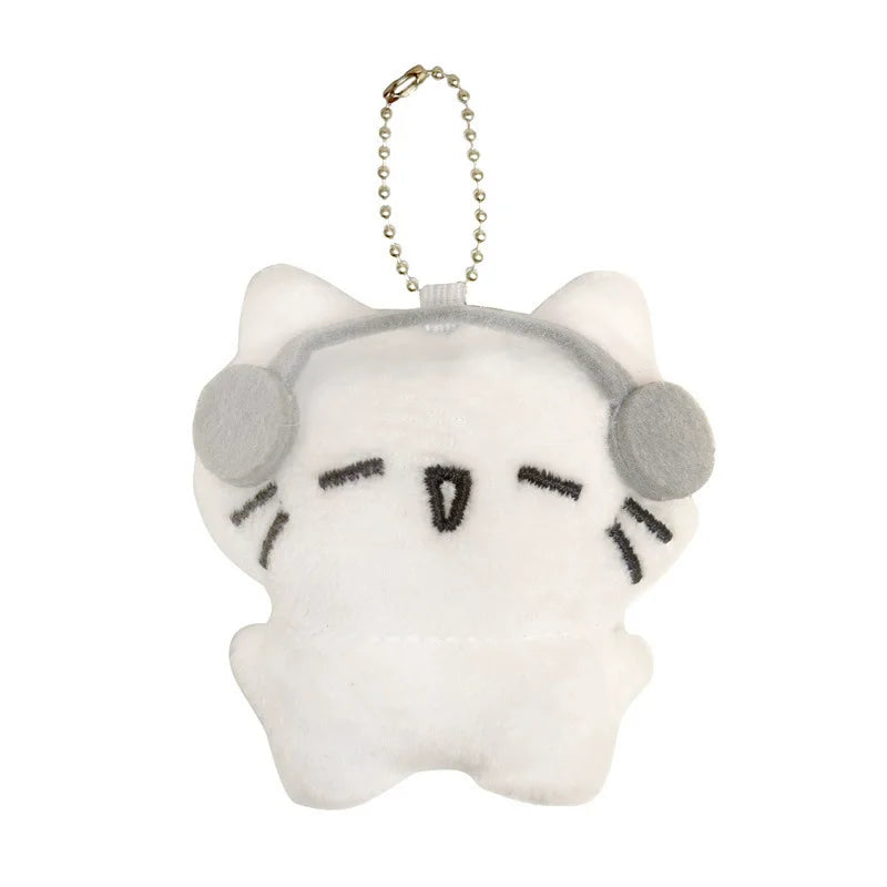 Cute Kitten and Animal Plush Keychain