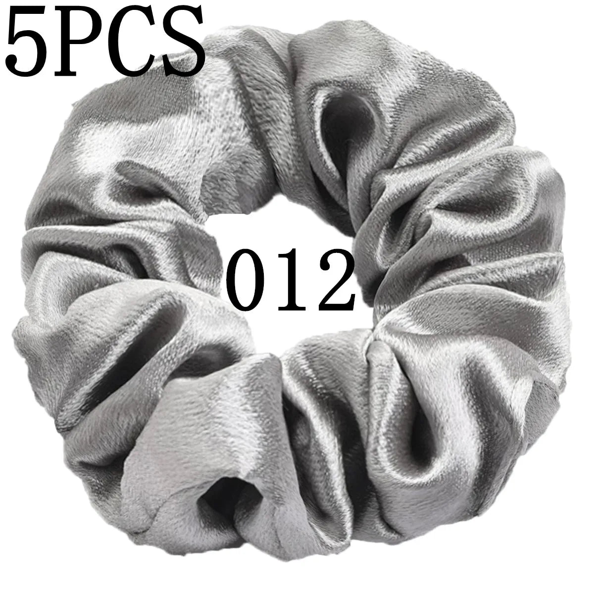 Satin Hair Scrunchies Set – Multiple Pack Sizes