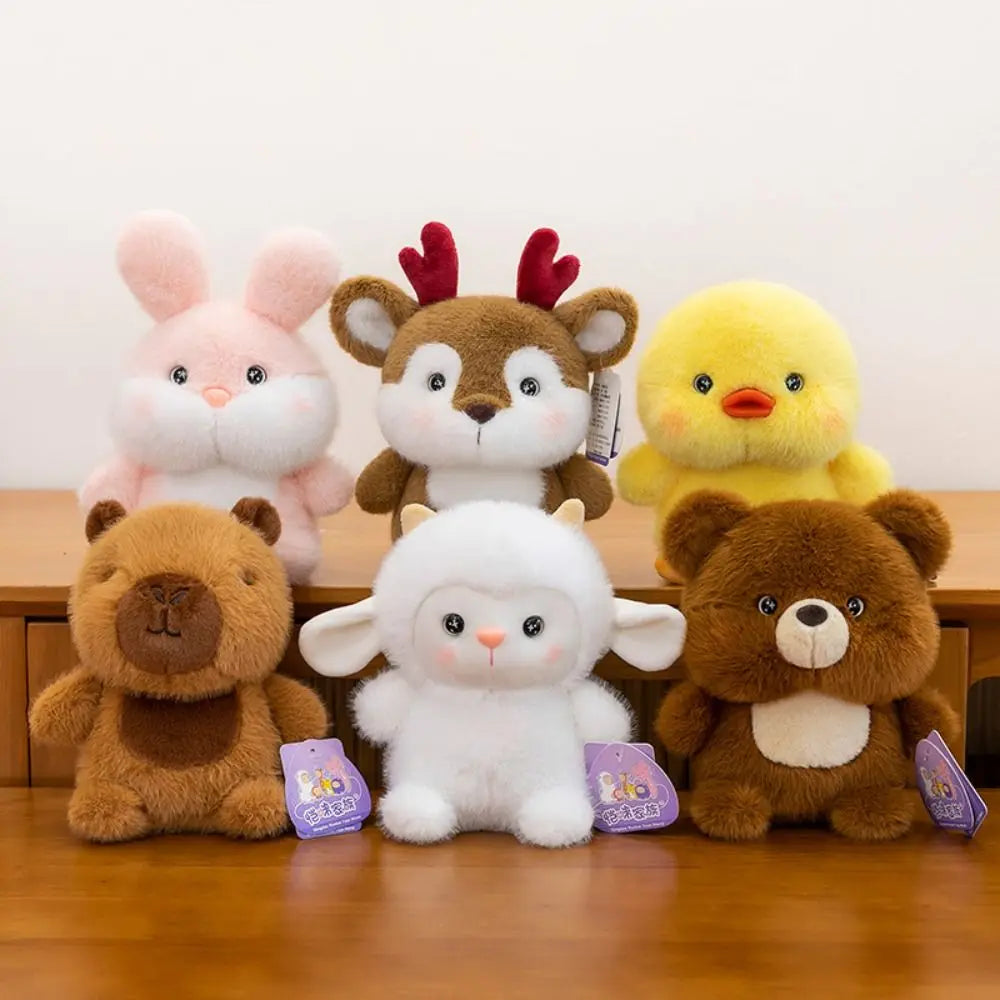 16 cm Capybara and Animal Plush Doll