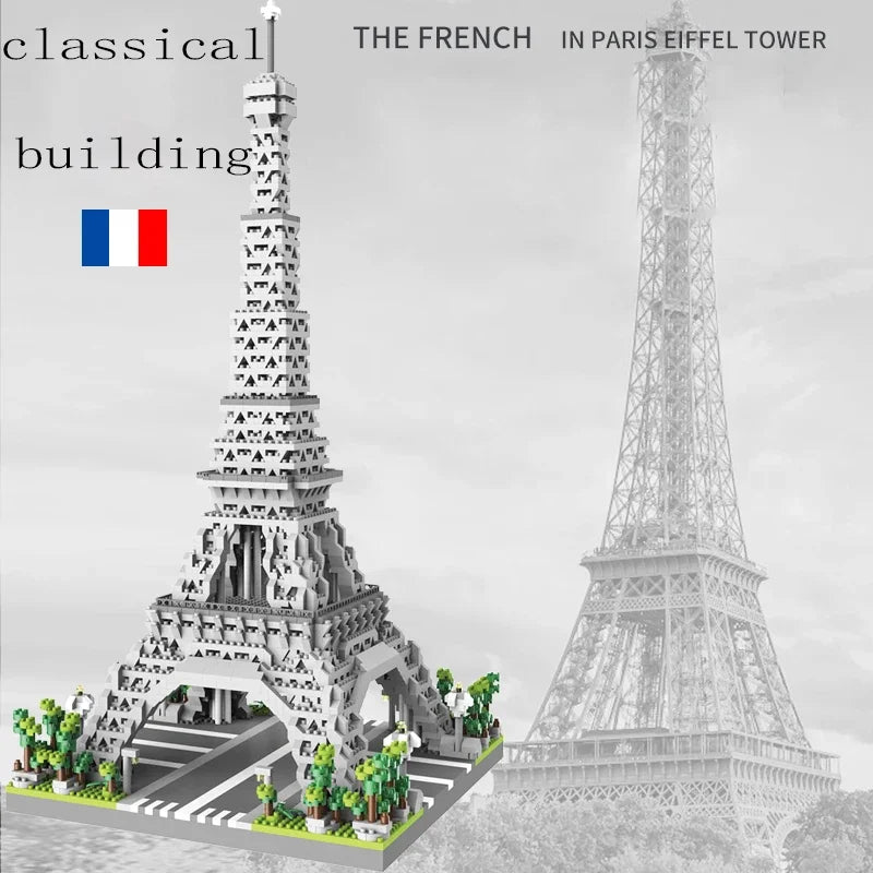 Eiffel Tower Micro Building Block Kit