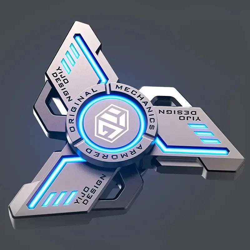 Glow-in-the-Dark Metal Fidget Spinner