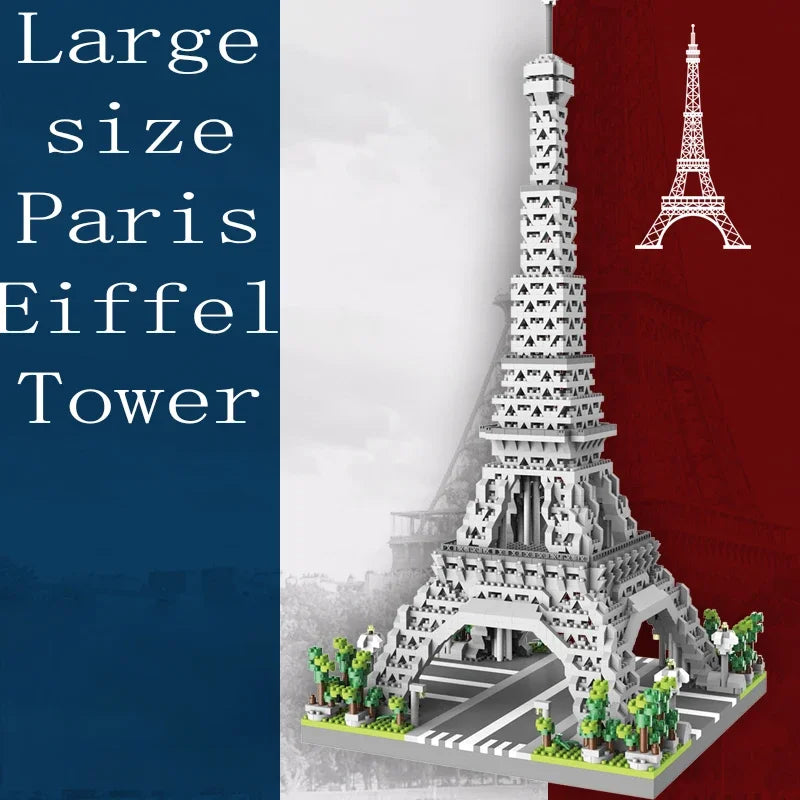 Eiffel Tower Micro Building Block Kit