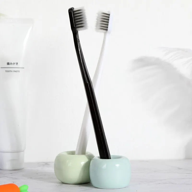Bamboo Charcoal Toothbrushes – 10-Pack