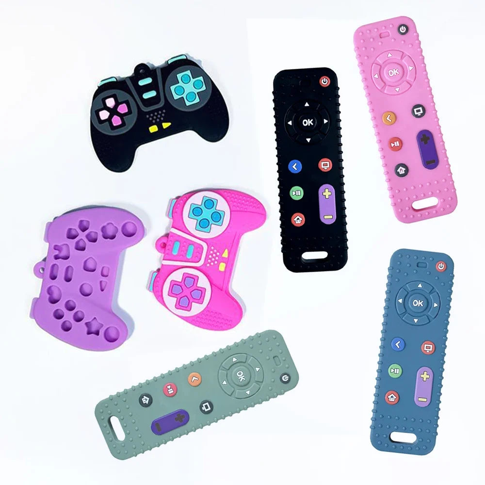 Silicone Remote-Control Baby Teether