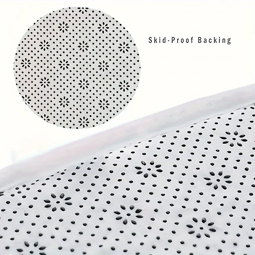 Long Hair Absorbent Bathroom Mat – Furry Non-Slip Shower, Toilet & Entrance Foot Wiping Rug