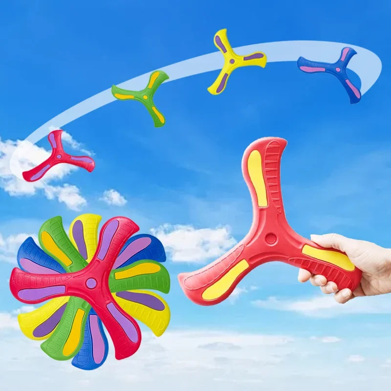 Soft Three-Blade Outdoor Boomerang Toy