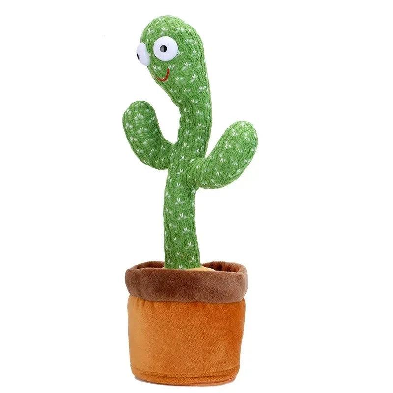 Dancing Cactus Plush Toy – Repeats Sounds and Moves