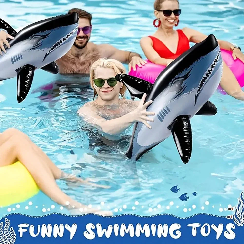 Inflatable Shark Pool Toy