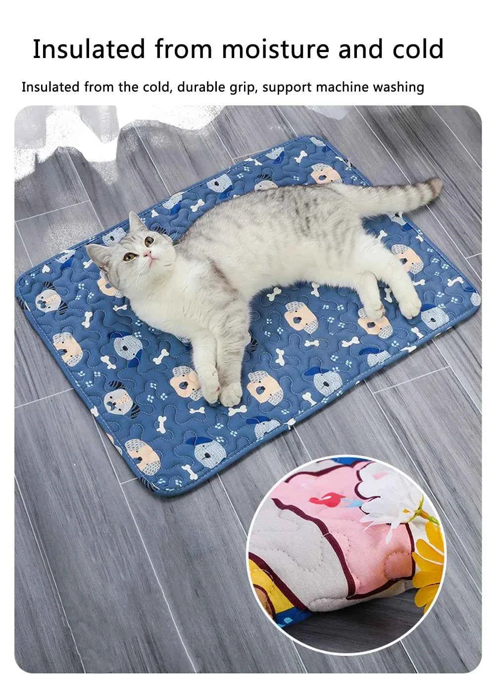 Moisture-Resistant Cooling Pet Sofa Mat