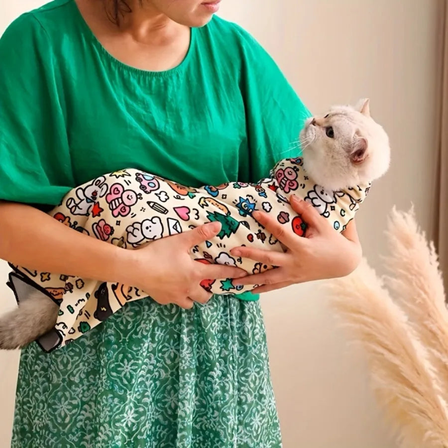 Anti-Scratch Cat Grooming Wrap