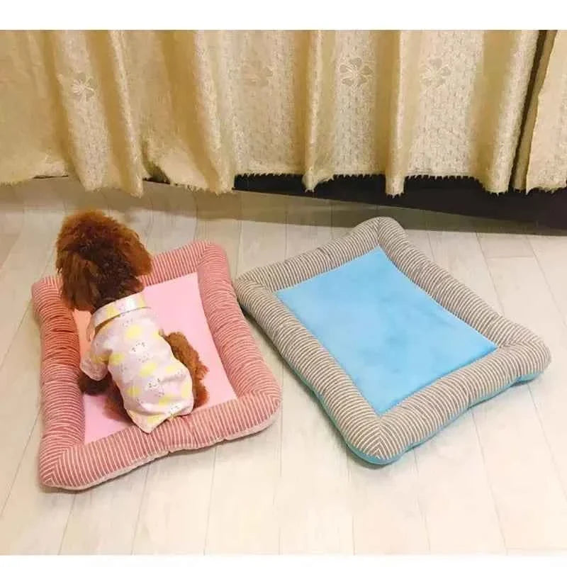 Cooling Ice-Silk Pet Bed Mat