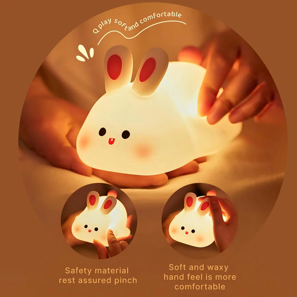 Rechargeable Silicone Animal LED Night Light