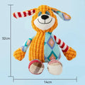 Fox and Elephant Squeaky Plush Dog Toys