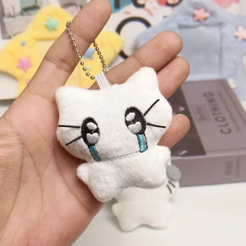 Cute Kitten and Animal Plush Keychain