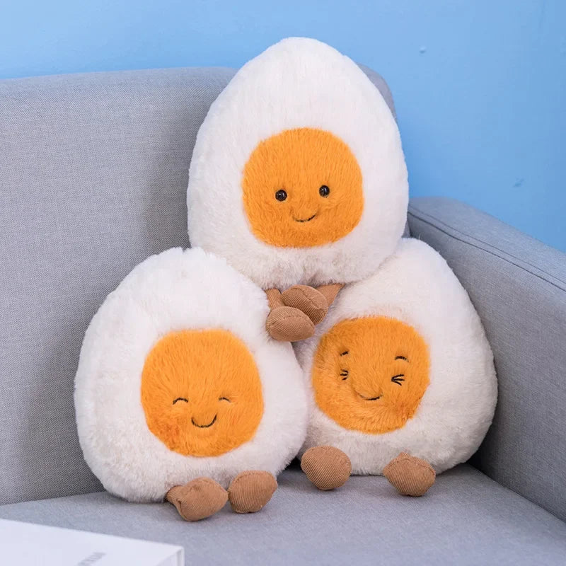 Egg and Toast Plush Toy