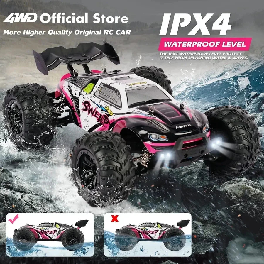 4WD Off-Road Remote-Control Racing Truck