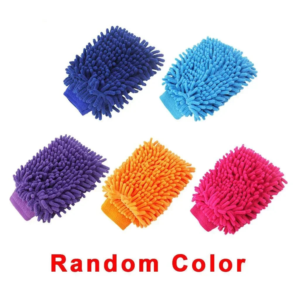 Chenille Microfiber Car Wash Mitt