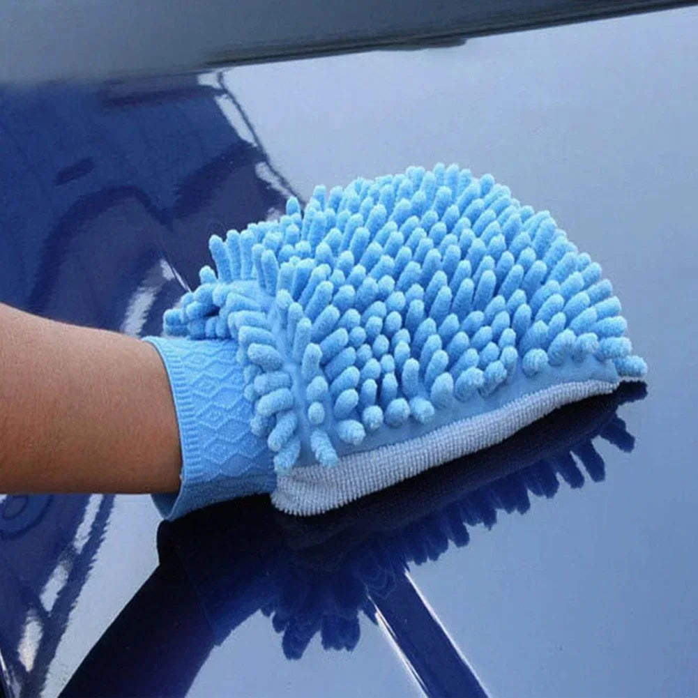 Chenille Microfiber Car Wash Mitt