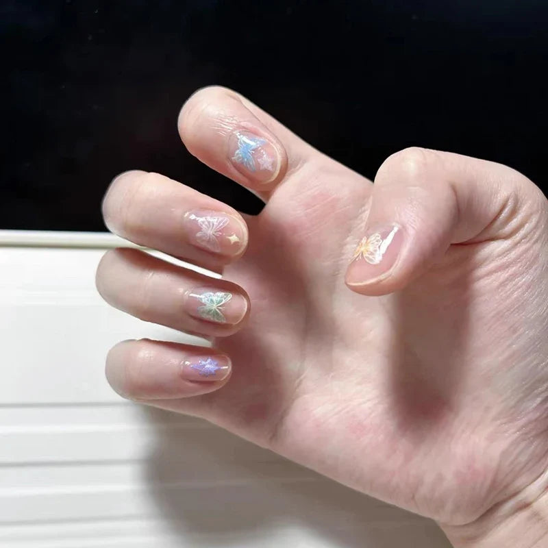 Butterfly Nail Art Stickers – 1 or 5 Sheets