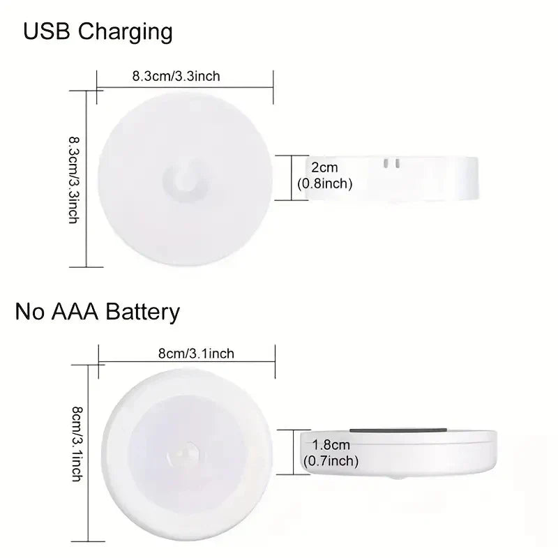 Wireless Motion-Sensor LED Night Light