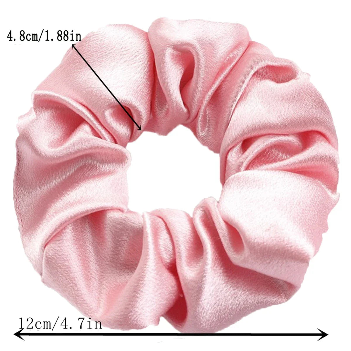 Satin Hair Scrunchies Set – Multiple Pack Sizes