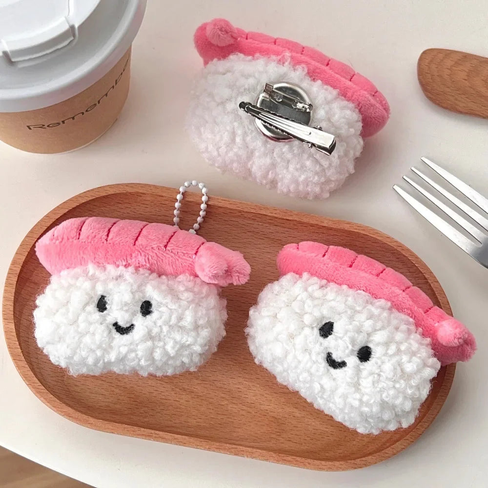 Sushi Plush Keychains – 2-Piece Set
