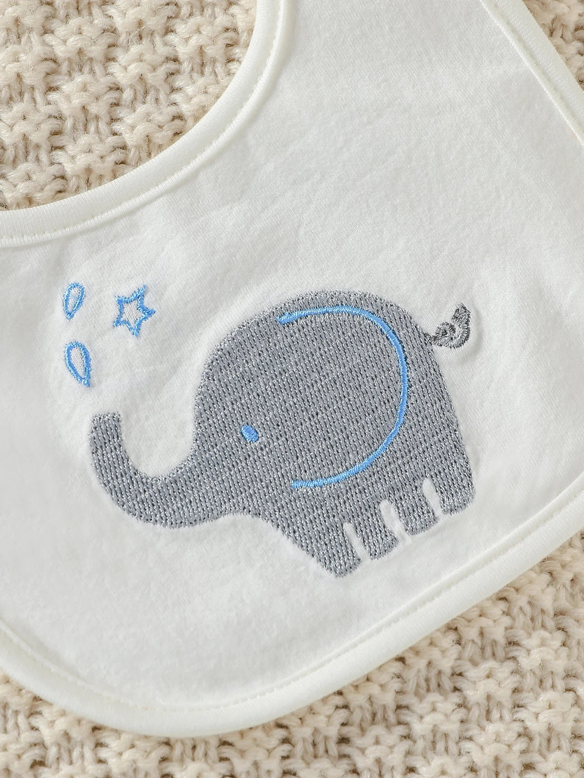 Baby Elephant Outfit Set with Hat, Gloves and Bib – 4 Pieces